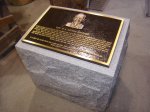 Cast Bronze - Cast Bonze with bas relief on granite pedestal Cast Bronze - Cast Bonze with bas relief on granite pedestal